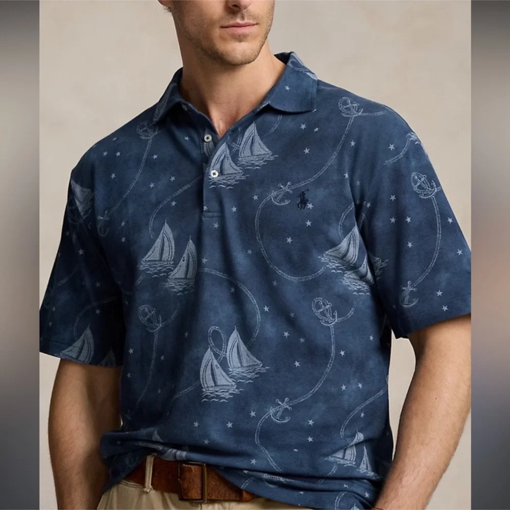 Polo Ralph Lauren Yarn Dyed Mesh Polo